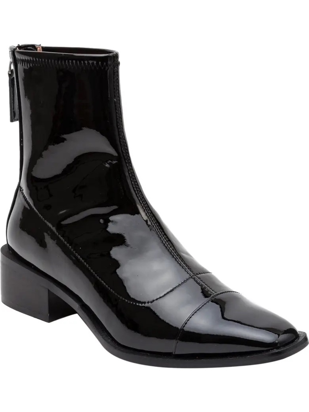 Linea Paolo Venata Block Heel Booties